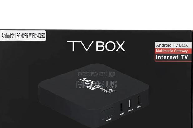 8gb+128gb MXQ PRO Android 12 Smart TV Box - thumbnail 2