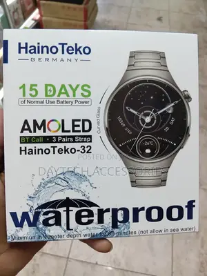 Haino Teko RW 32 Smart Watch With 3 Pairs Straps HD IPS AMOLED Display