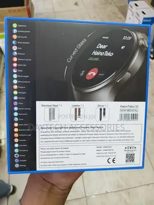 Haino Teko RW 32 Smart Watch With 3 Pairs Straps HD IPS AMOLED Display