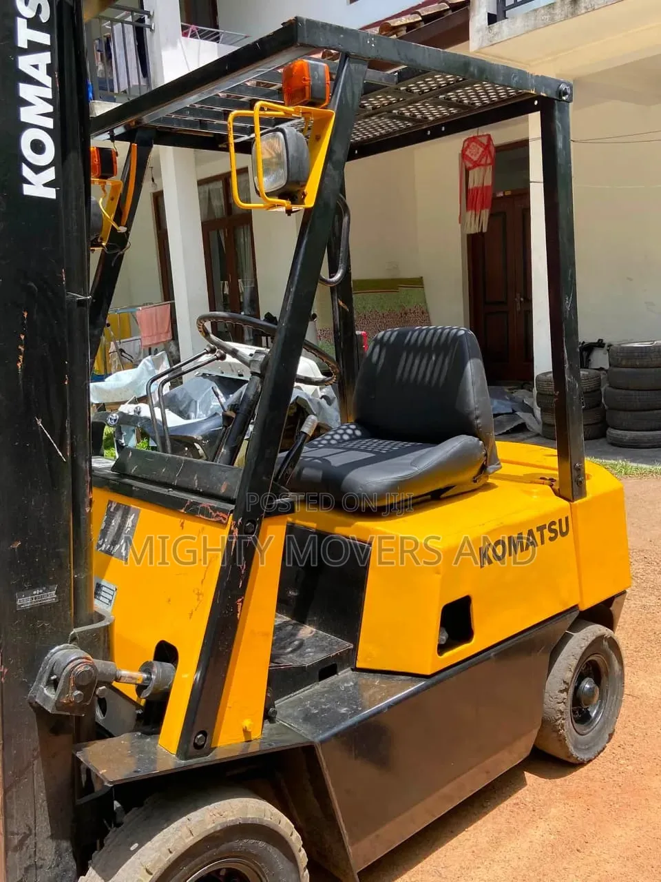 Forklift. Accessible for Lifting Services