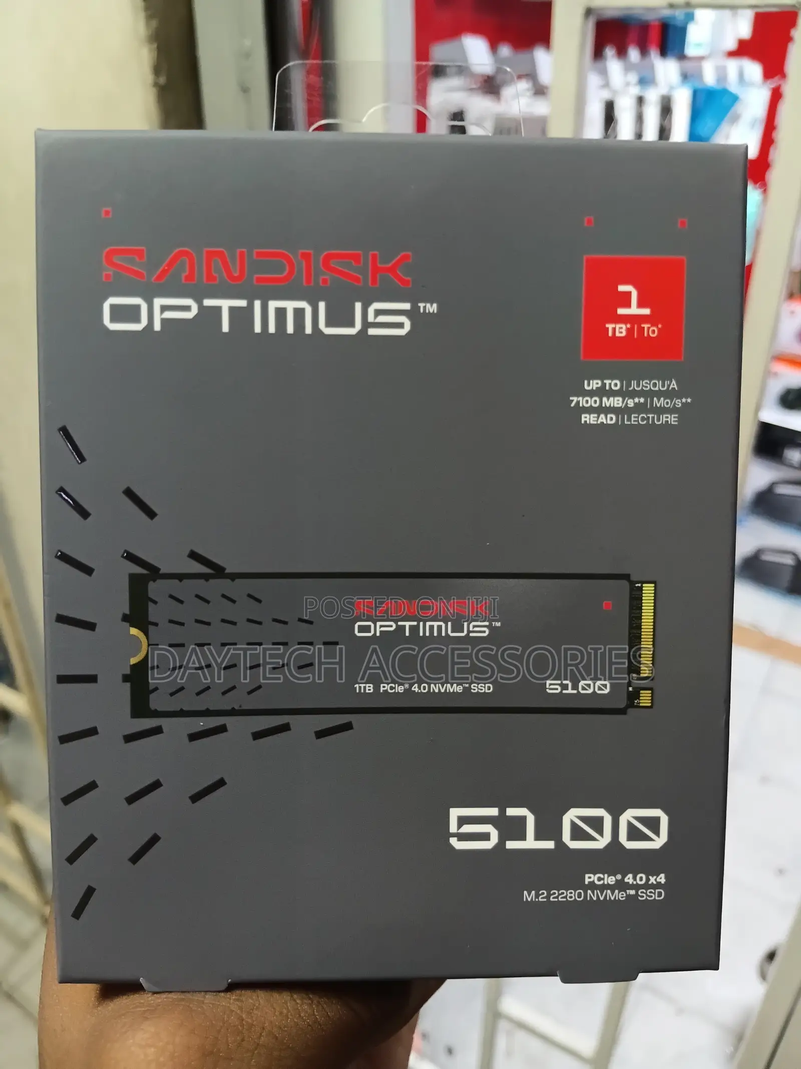 1TB SanDisk Optimus 5100 NVMe SSD.