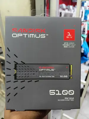The 1TB SanDisk Optimus 5100 NVMe SSD Card.