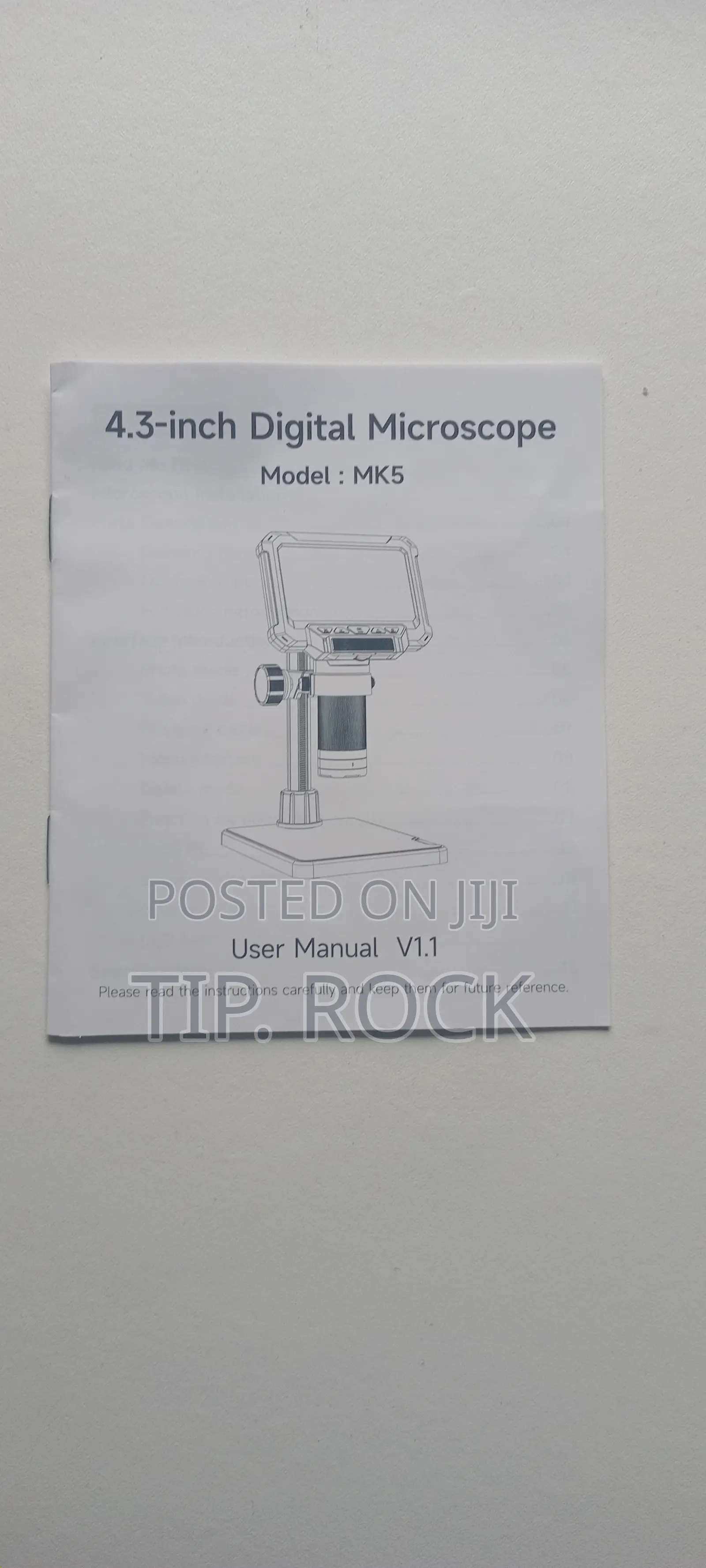 Digital Microscope With 4.3inch IPS Screen 1600X