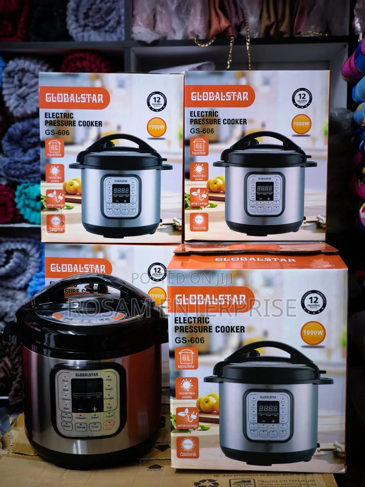 Globalstar 6l Electric Pressure Cooker