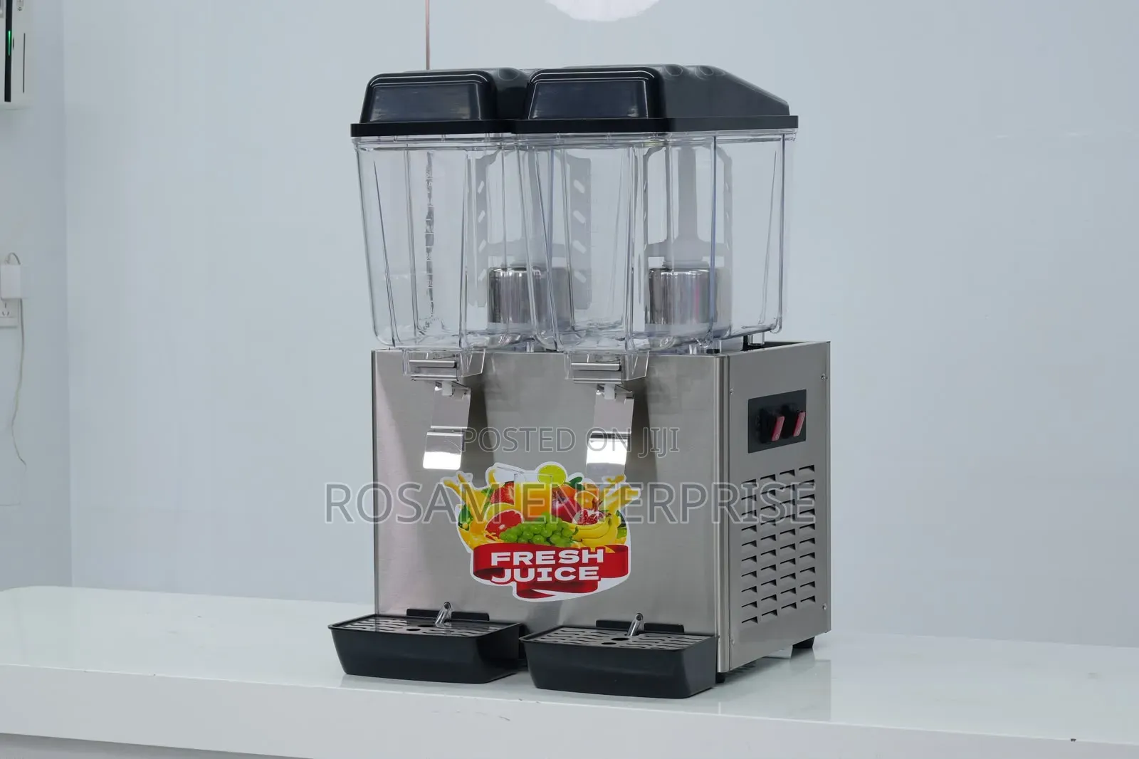 Commercial Juice Dispenser 2 Slot