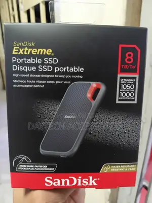 SANDISK 8TB Extreme Portable SSD - Up to 1050mb/S