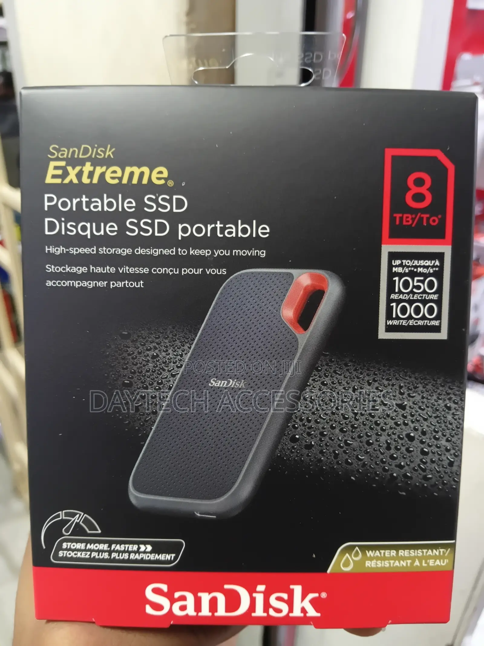 Sandisk Extreem 8tb SSD (E61)