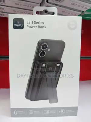 Wiwu Wi-P061 10000mAh MagSafe Wireless Fast Charging Power Bank.