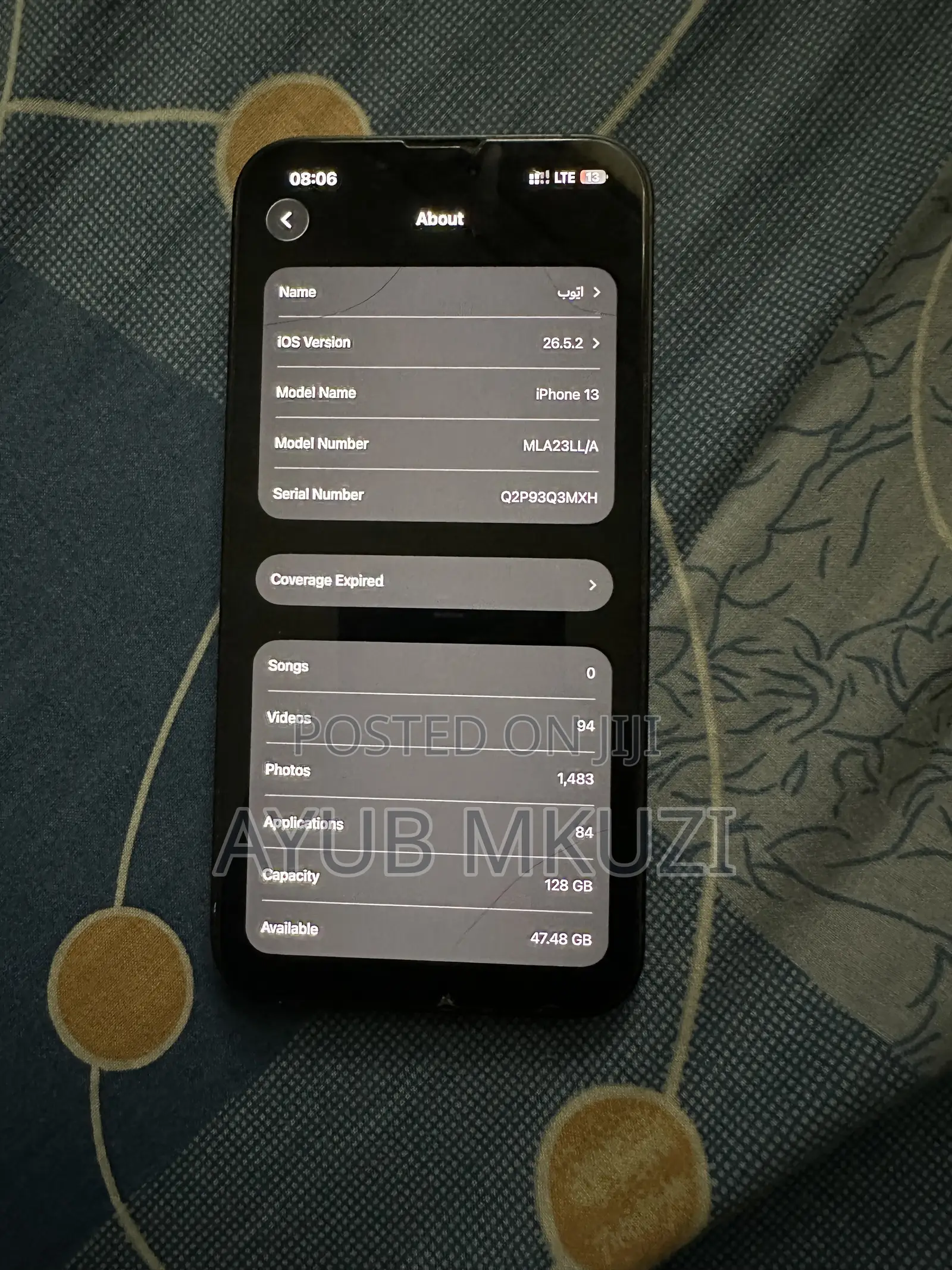 Apple iPhone 13 128 GB Black