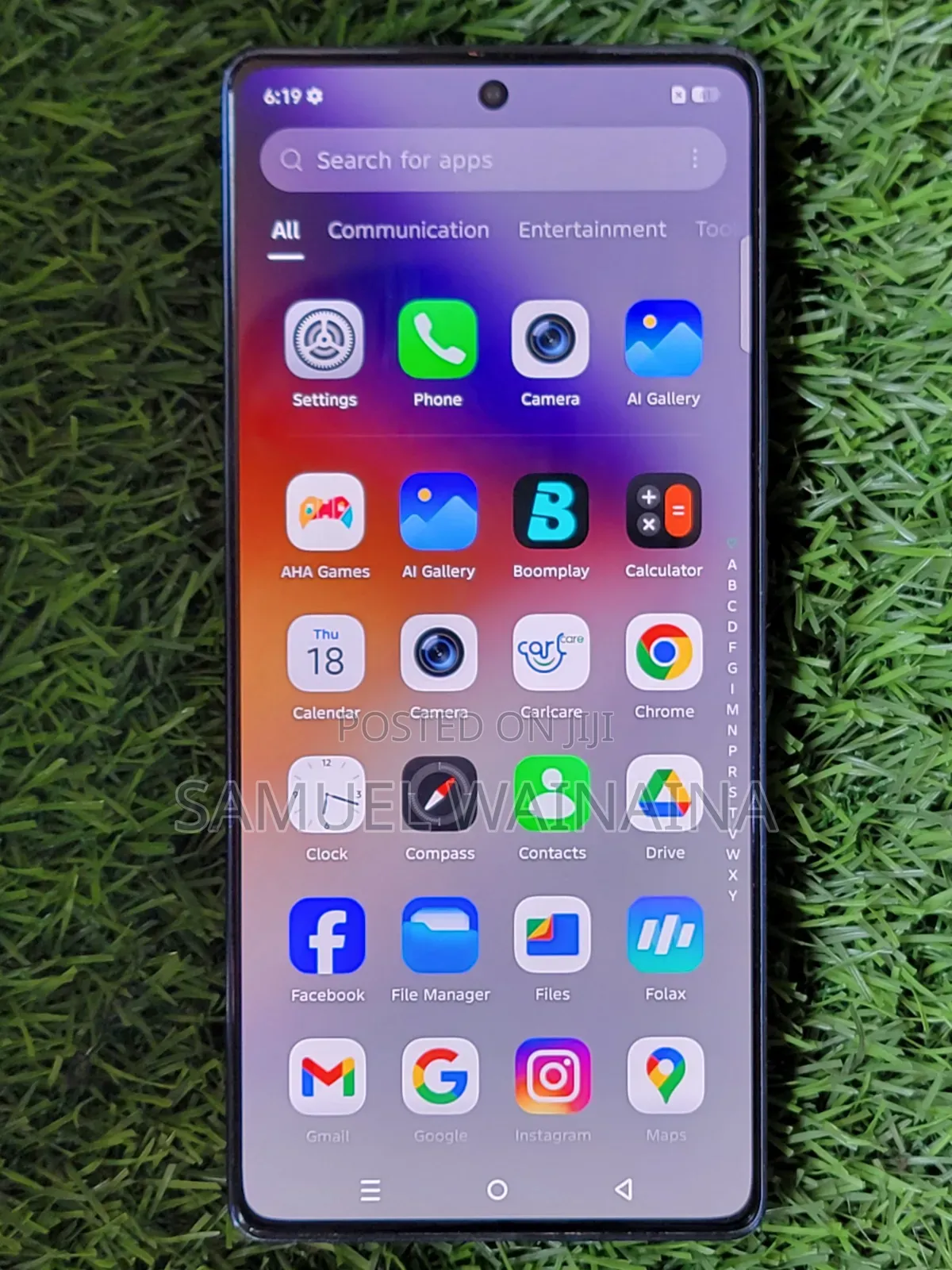 Infinix Note 40 256 GB Gray