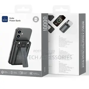Wiwu Wi-P061 10000mAh MagSafe Fast Charging Power Bank With Stand