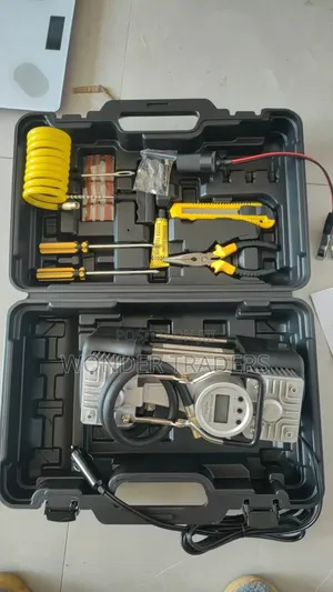 Portable (Digital Gauge)2-Cylinder Portable Air Compressor