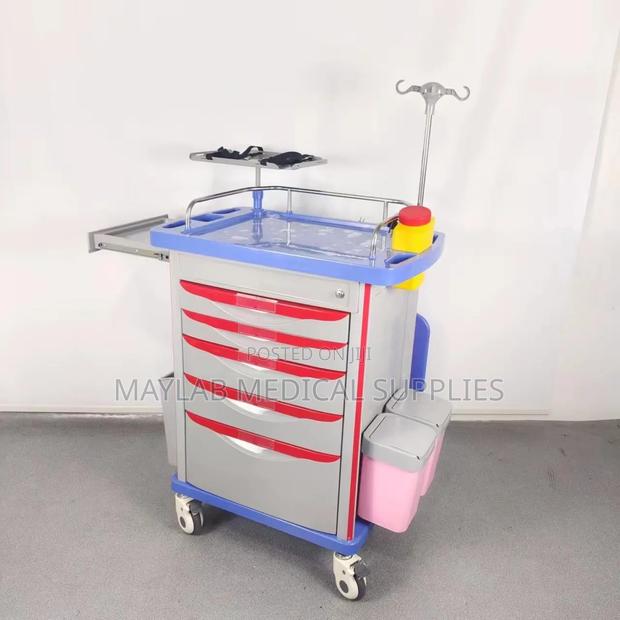 Emergency Trolley ABS – Hospital Crash Cart - main view
