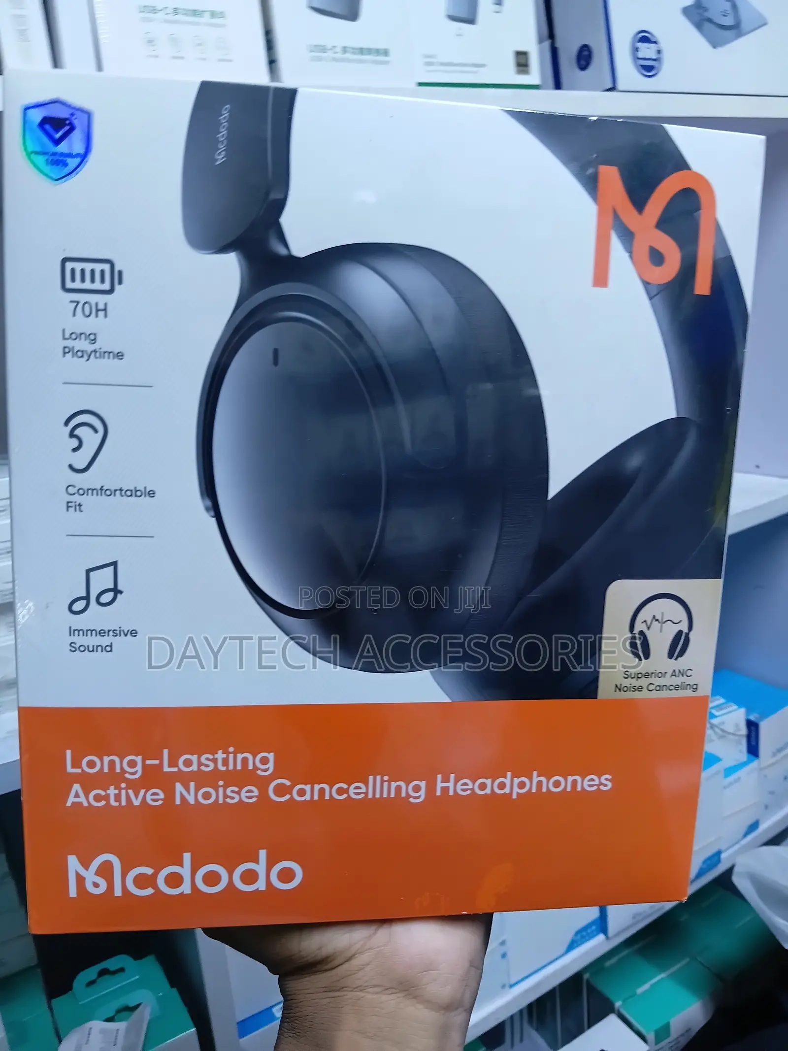 These Are McDodo HP-1400 T01 Series Wireless Headphones.