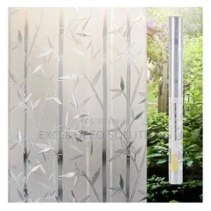Decorative Glass Film | Stylish Bamboo Look