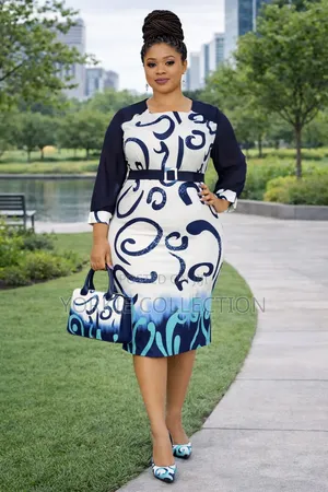Quality Straight Midi Dress