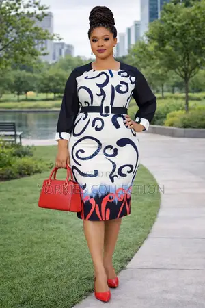 Quality Straight Midi Dress