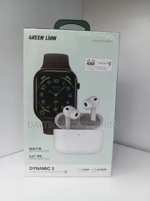 Green Lion Dynamic 3 – Ultimate 46 Smart Watch Earbuds Pro 3