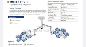 TMI HEX CX Double Arm Theatre Light
