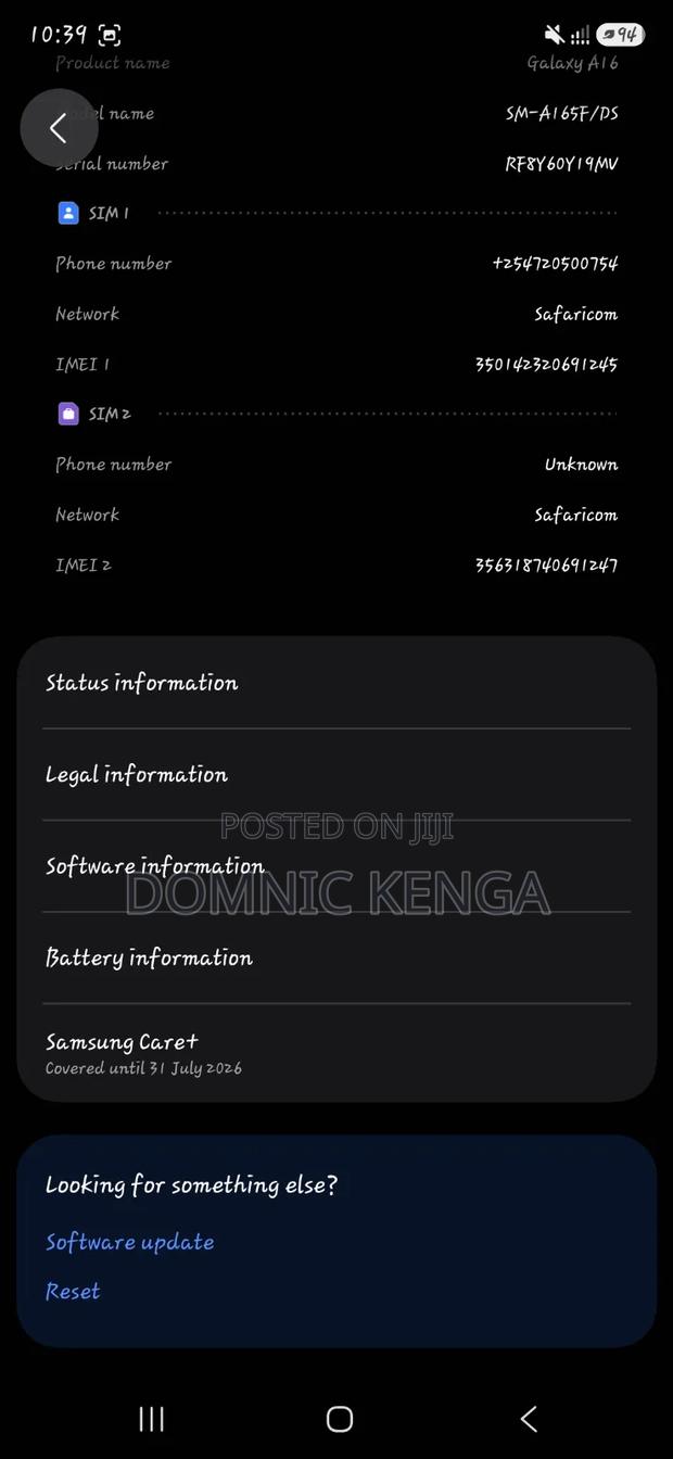 Samsung Galaxy A16 128 GB Black - thumbnail 12