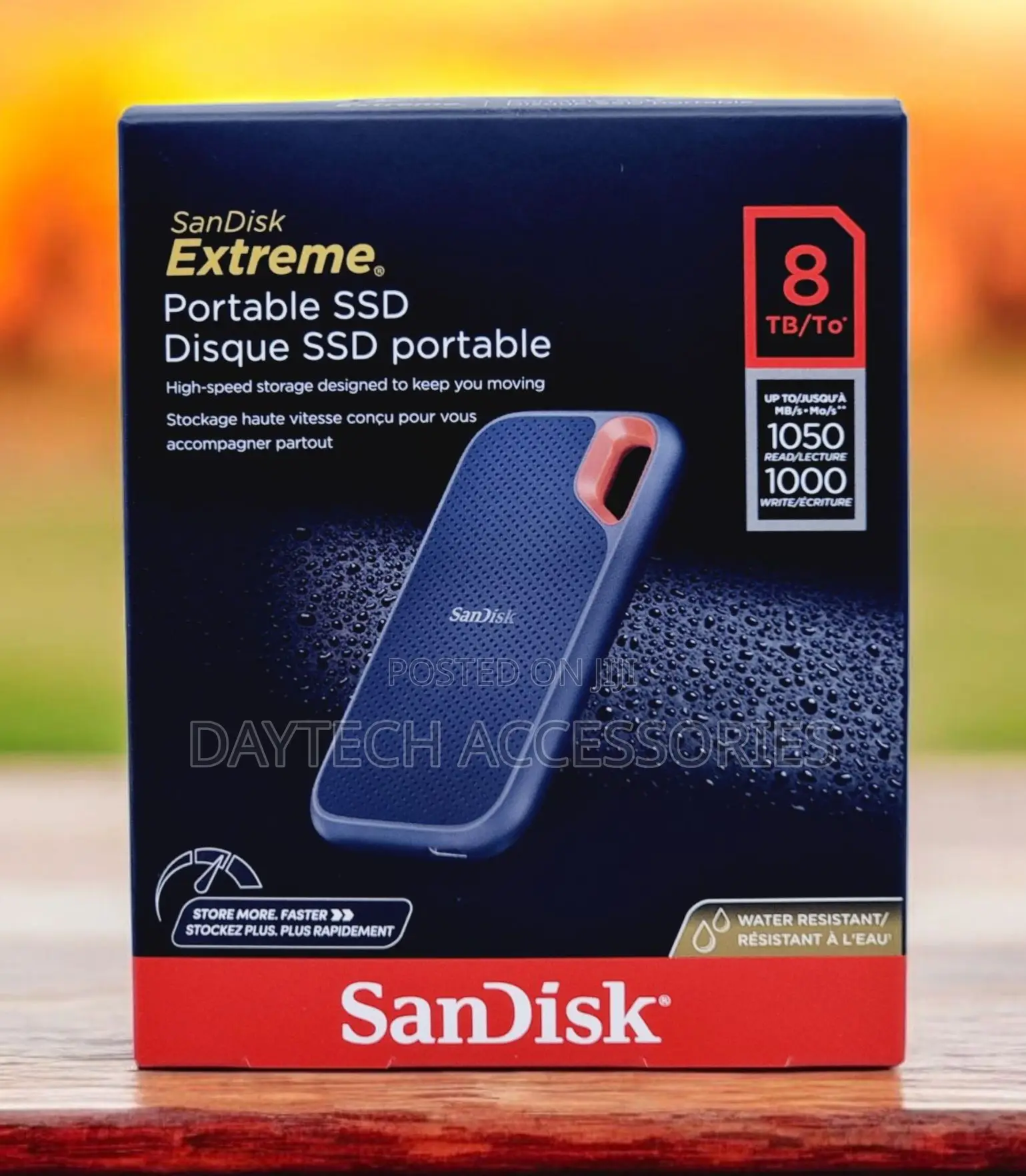 The SanDisk Extreme Portable SSD 8TB (Model SDSSDE61-8T00-G25)
