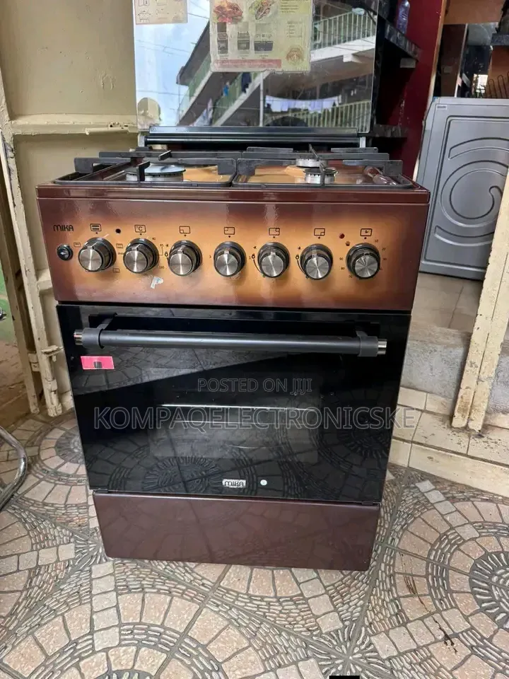 Mika Standing Cooker 3 Gas + 1 Electric, 58X58cm*