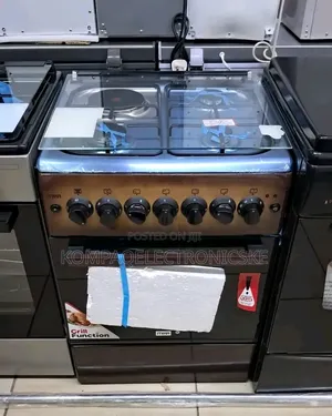 Mika Standing Cooker 3 Gas + 1 Electric, 58X58cm*