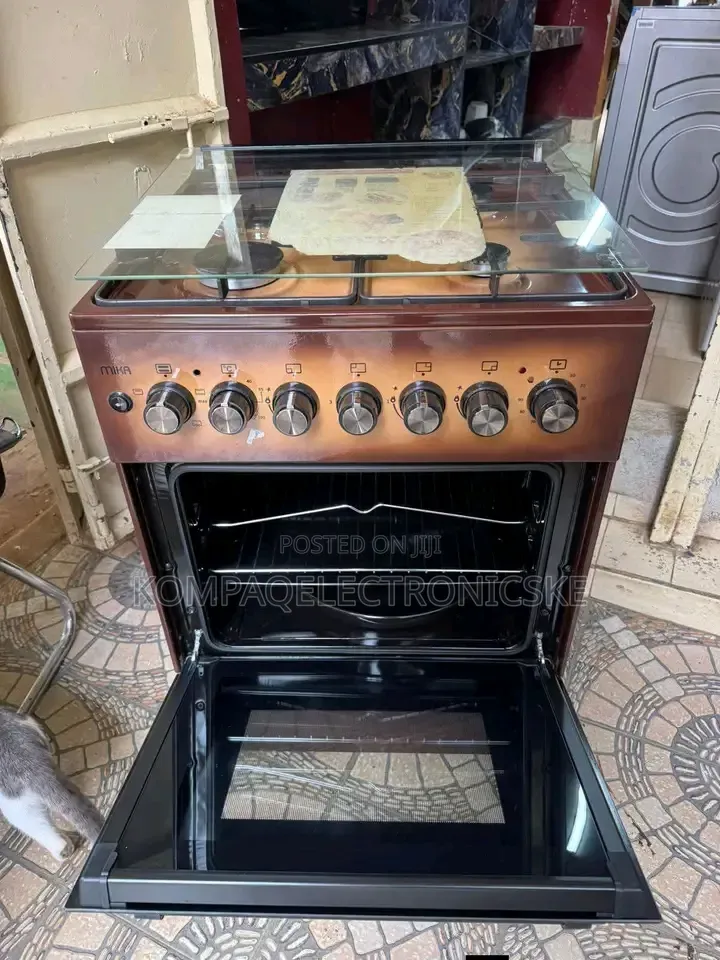 Mika Standing Cooker 3 Gas + 1 Electric, 58X58cm*