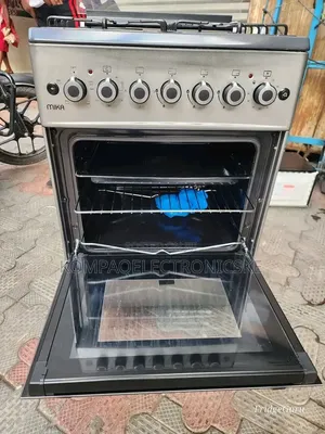 Mika Standing Cooker 3 Gas + 1 Electric, 58X58cm*