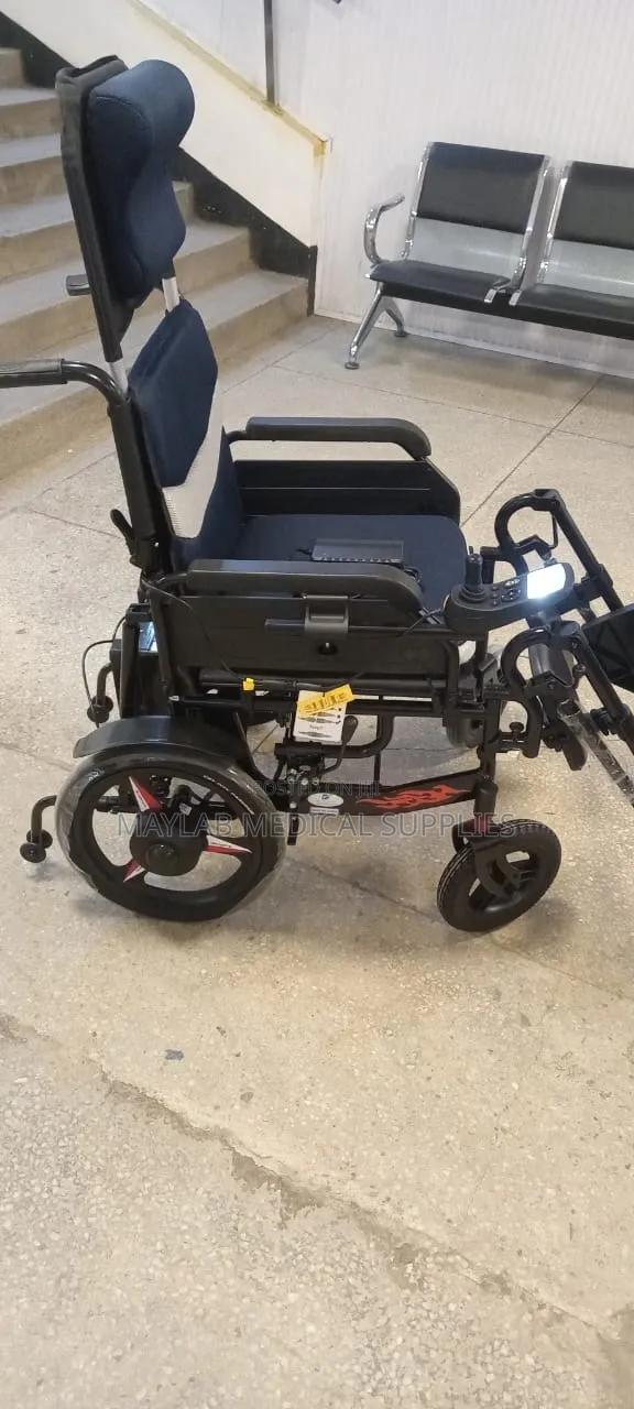 Reclining Electric Wheelchair – Motorized Adjustable Wheelchair