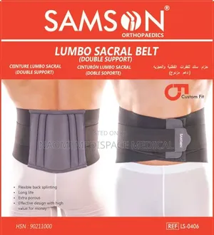 Quality Samson Lumbo Sacral Belt/Lumbar Sacral Support-Double Support