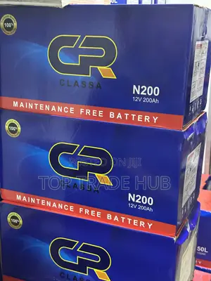 GR N200 200Ah Maintenance-Free Battery for Lorry Bus Heavy Machinery