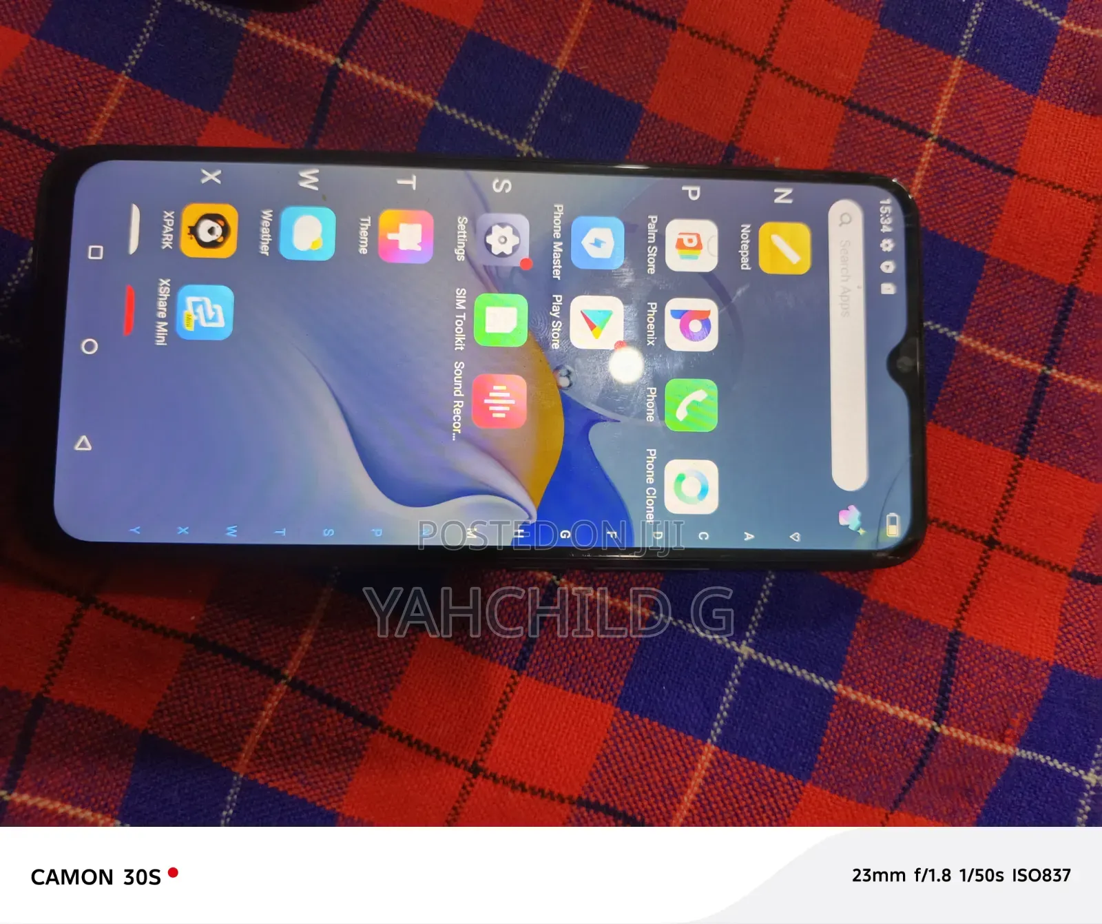 Itel A58 64 GB Blue
