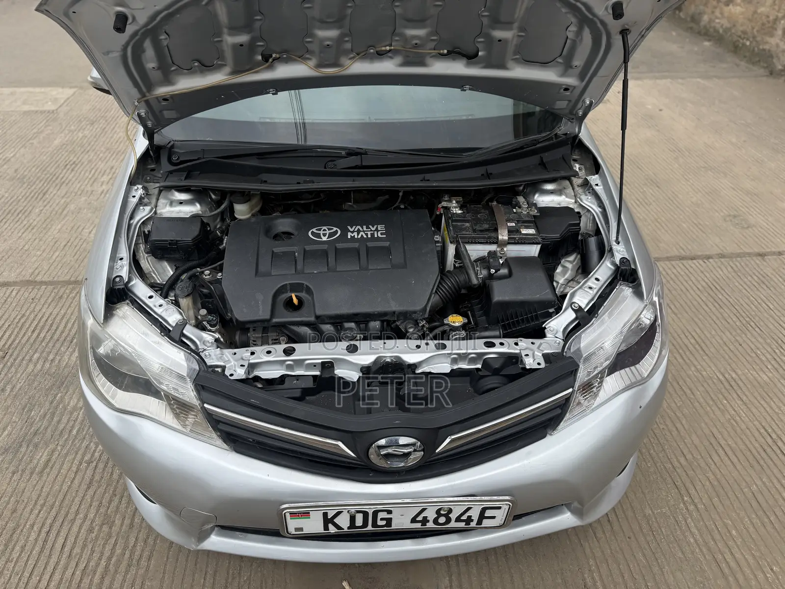 Toyota Corolla Fielder 2014 Silver