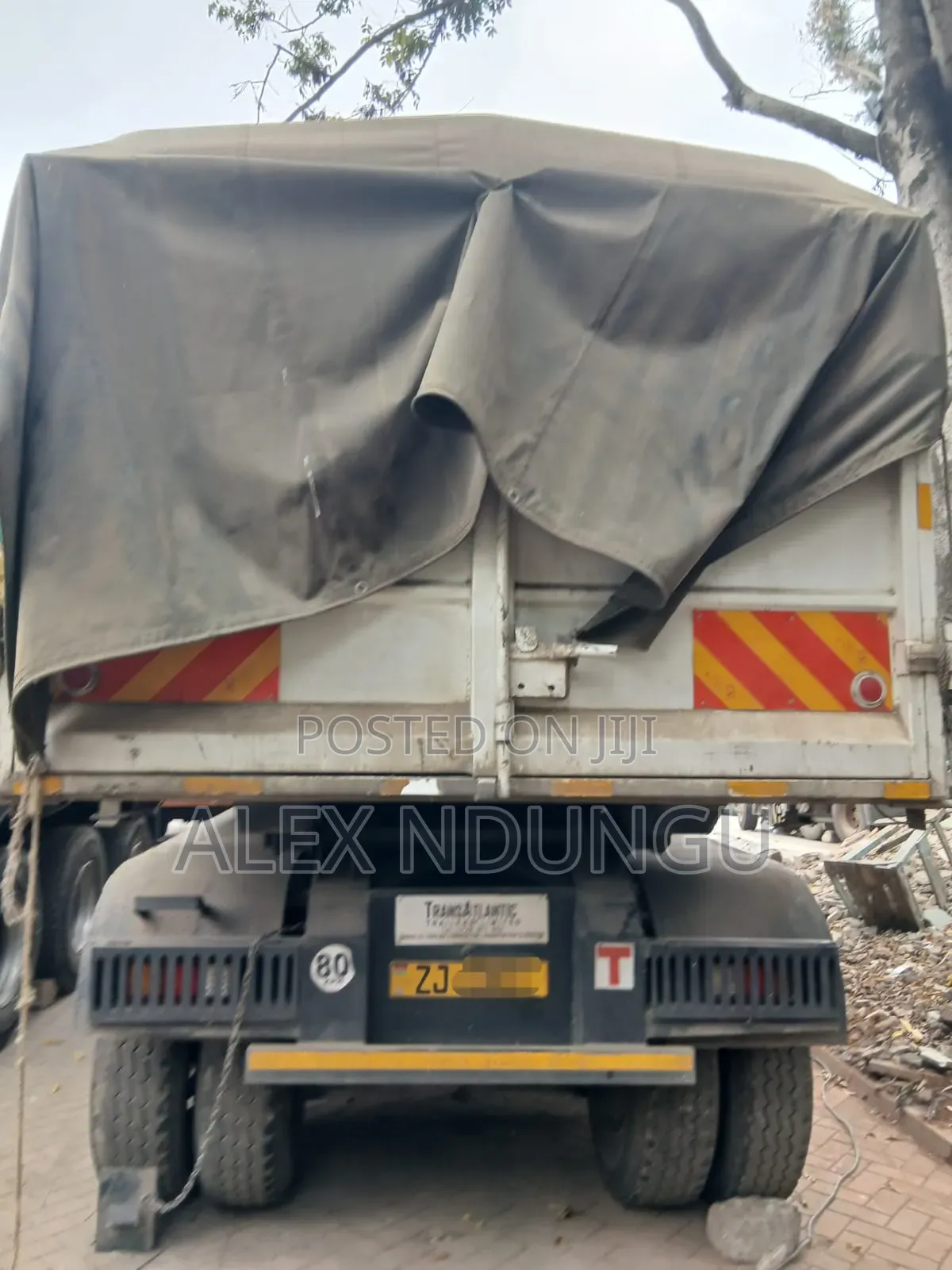 ZJ Tipping Trailer Still New