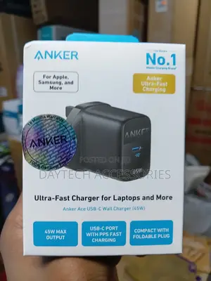 Anker 313 Charger (Ace, 45W) USB-C Super Fast Charger