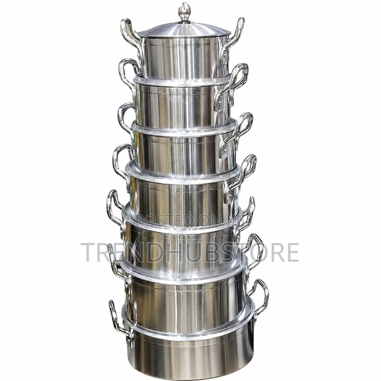 14PCS Heavy Aluminium Non-Stick Cooking Pot Set With Lids – TC Brand