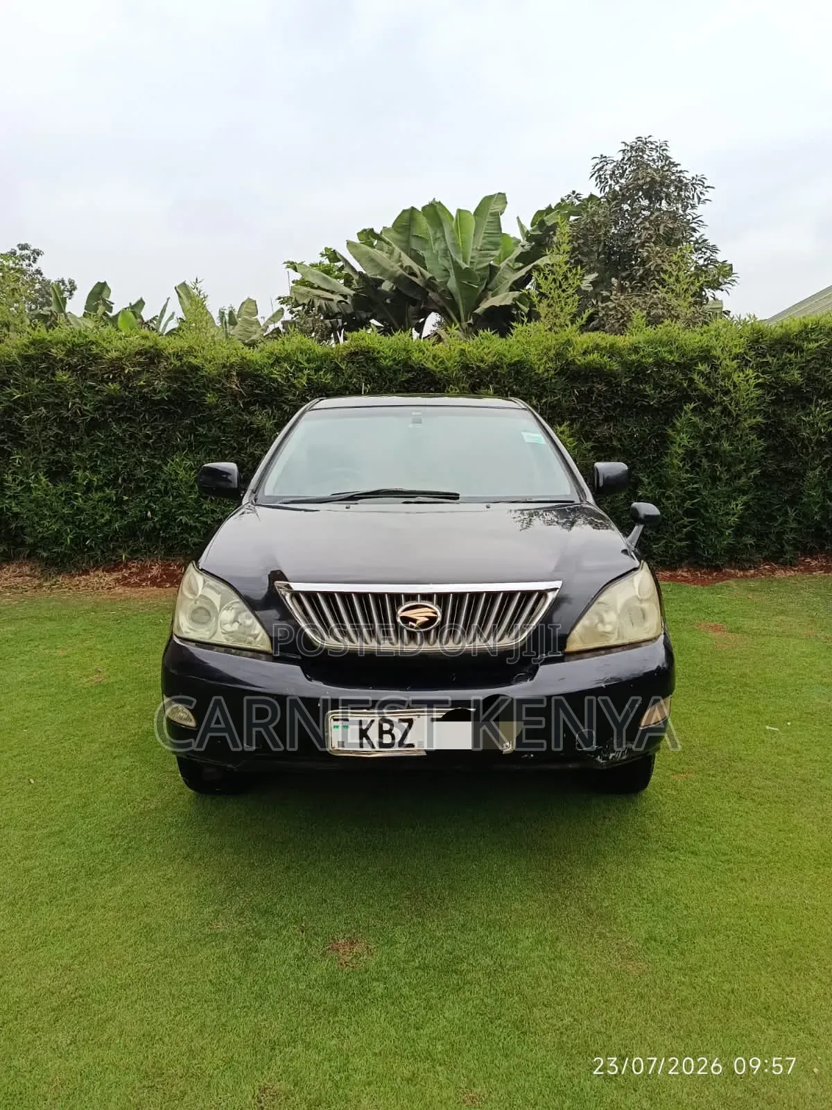 Toyota Harrier 2007 Black