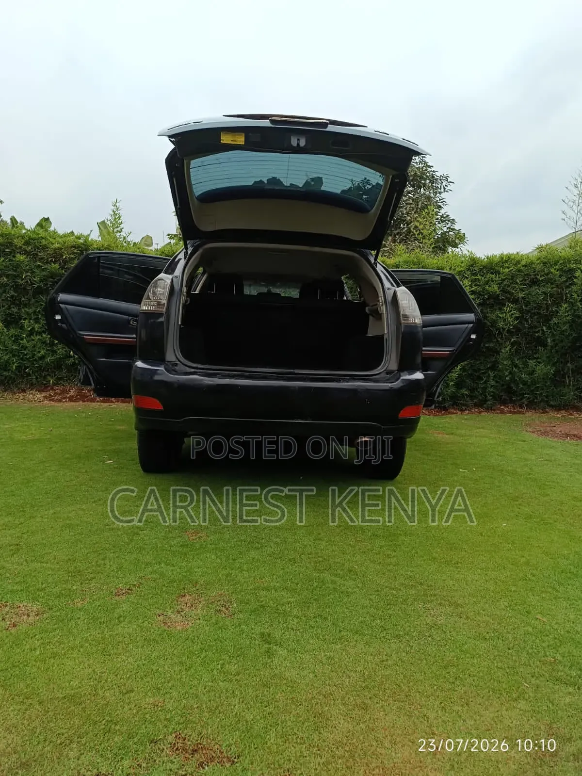 Toyota Harrier 2007 Black