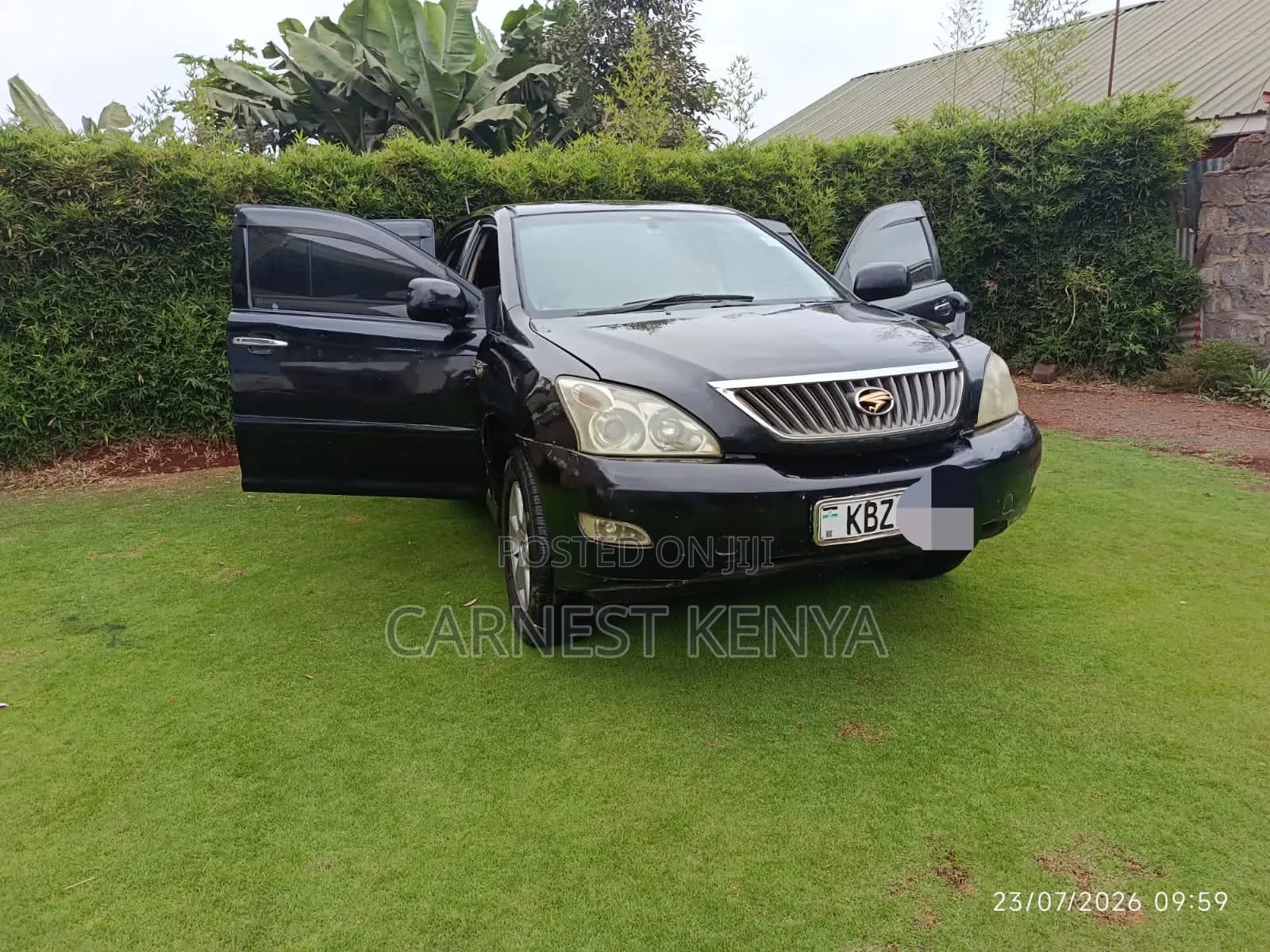 Toyota Harrier 2007 Black