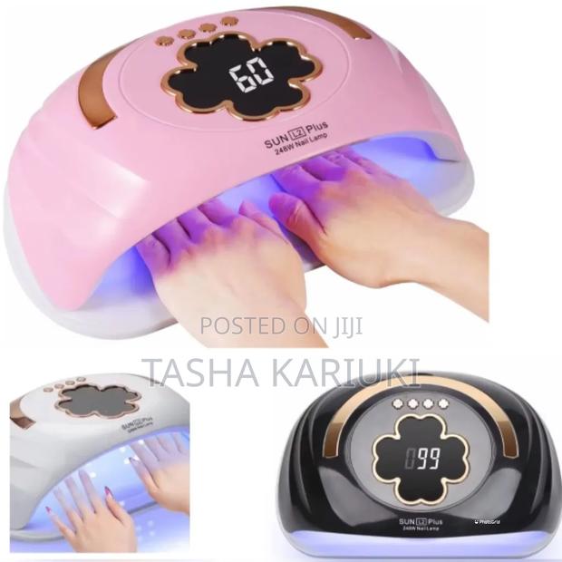 248W UV LED Nail-Shaped Top for 2 Hands With a Digital Timer Display. - main view
