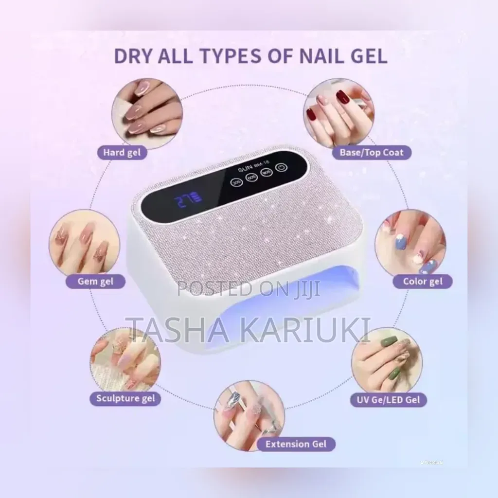 288w 2in1 Led Uv Nail Curing Lamp With 72led Lights