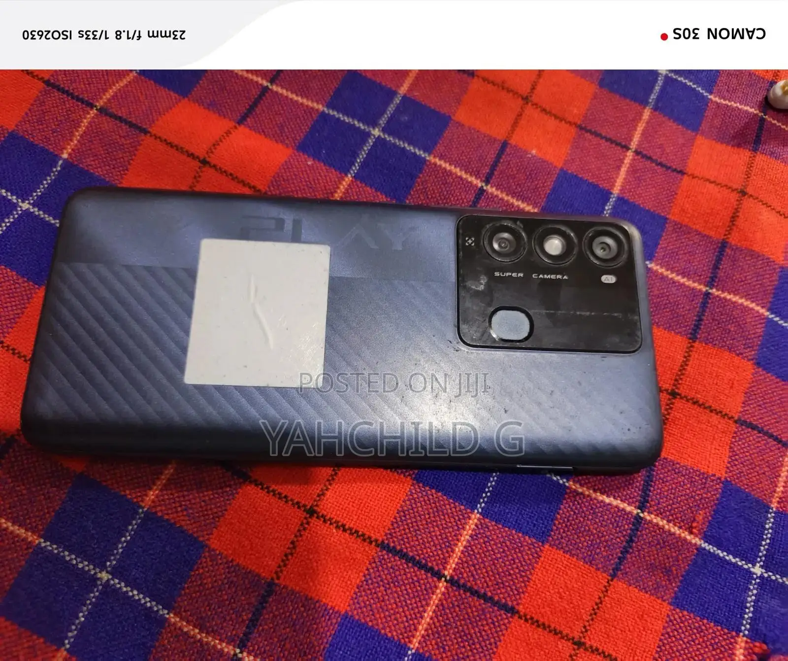 Itel A58 64 GB Blue