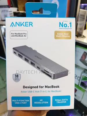 Anker USB C Hub Direct 7-in-2 USB C Adapter Hub.