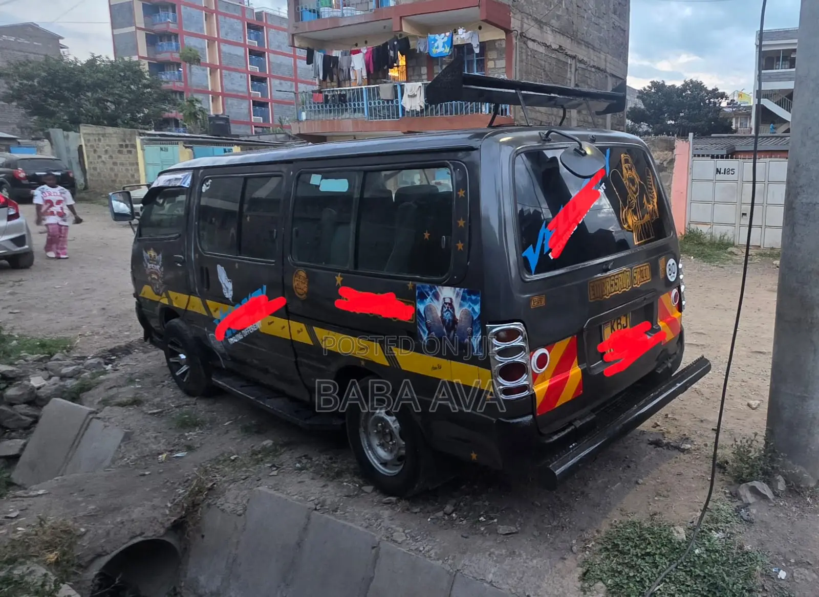 Toyota HiAce 2002 Grey