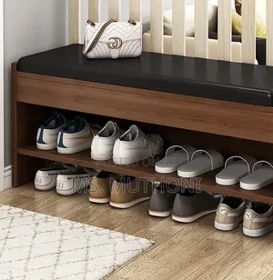 DIY Entryway Minimalist Footwear Bench