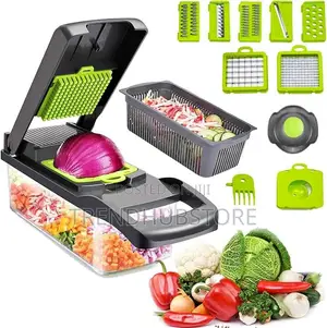 Multifunction Vegetable Cutter Slicer Set With Storage Container
