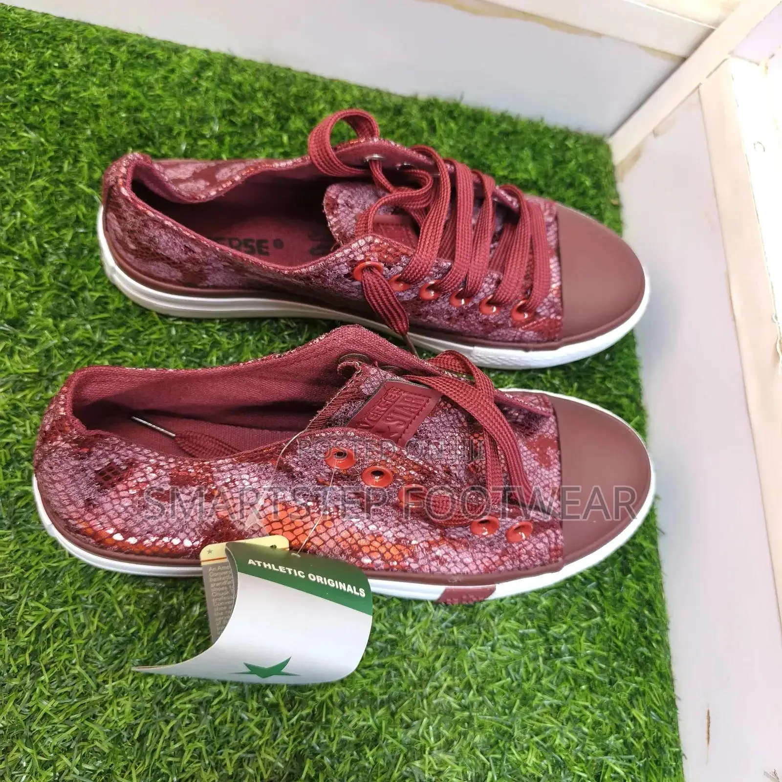 Leather Converse