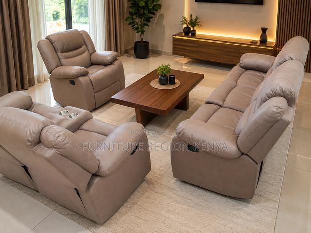 6-Seater Recliner Normal Size Sofa