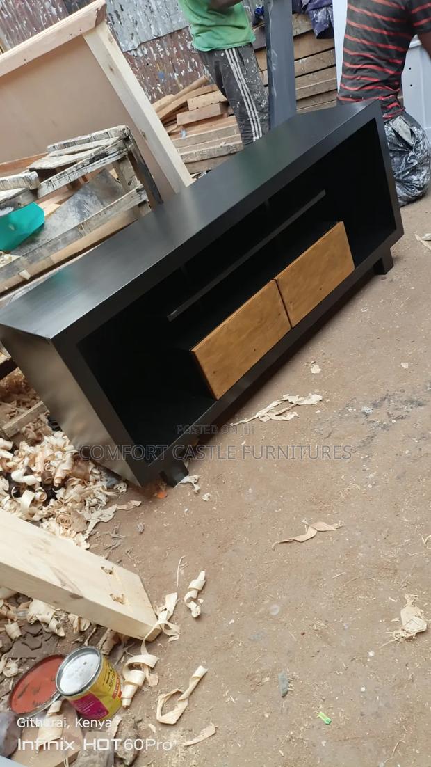 TV Stand Showcase , 5ft Long Merriam Design. - thumbnail 2